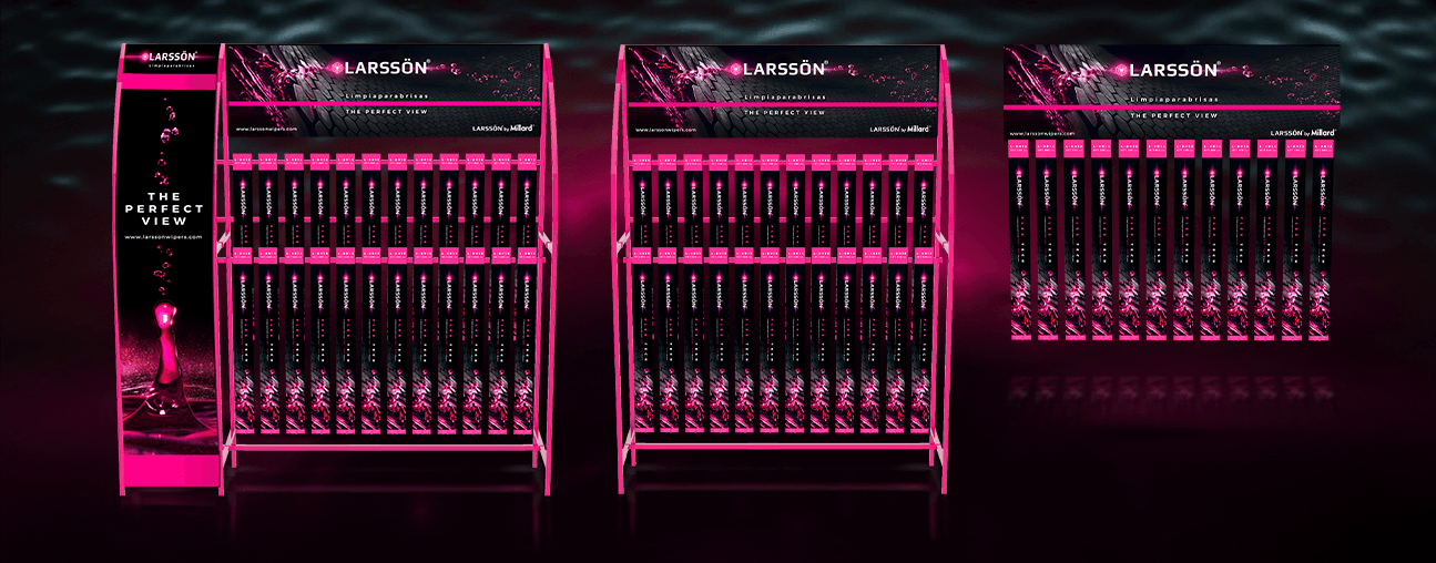 Displays Larssön en punto de venta